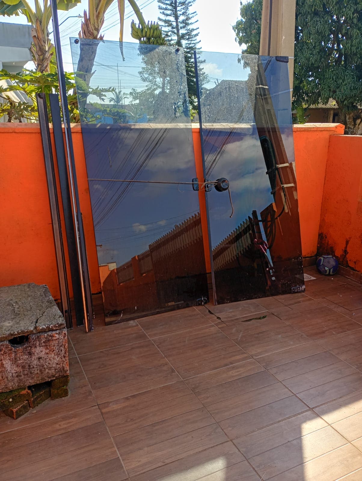 Porta de vidro